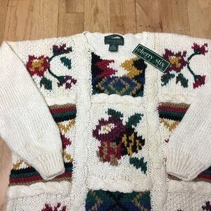 Cherry Stix Limited hand knitted sweater N…